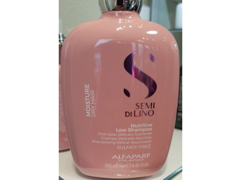 Alfaparf Milano Semi Di Lino Moisture Nutritive Low Shampoo, 8.45 fl oz/250 mL