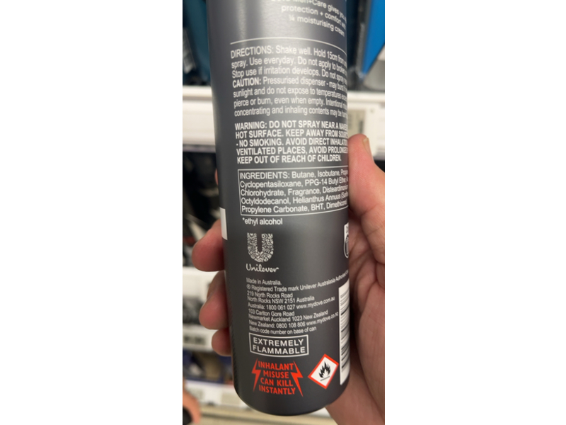 Dove Men+Care Stain Defense Antiperspirant, 250 mL