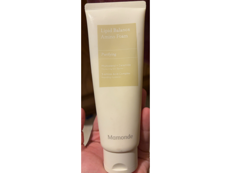 Mamonde Purifying Lipid Balance Amino Foam, 120 g