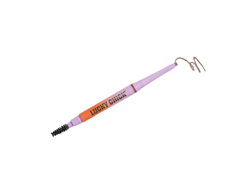 Lucky Chick Precision Brow Pencil, Mocha Brown, 0.0067 oz/0.19 g