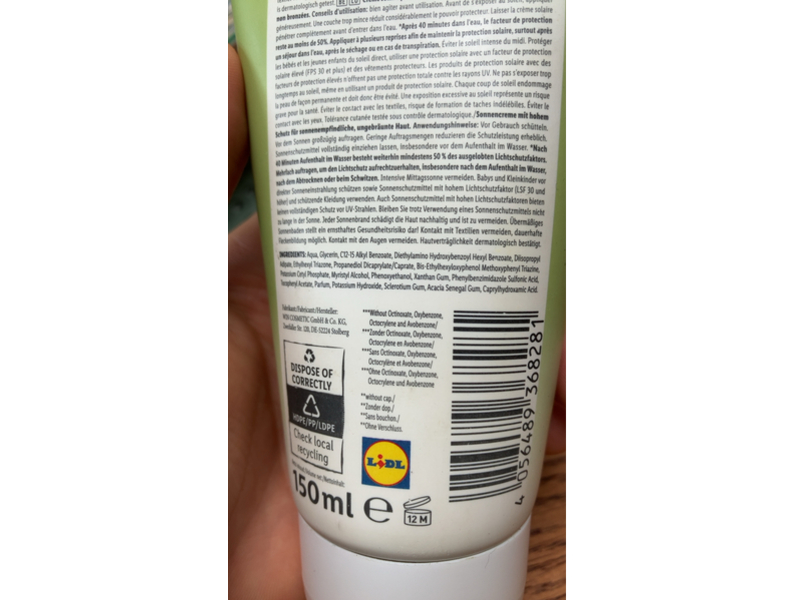 Cien Sun Love Your Planet Sun Screen, SPF 50, 150 mL