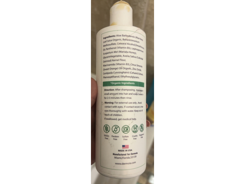 Dermoia Eczema & Psoriasis Conditioner, 12 fl oz/354 mL