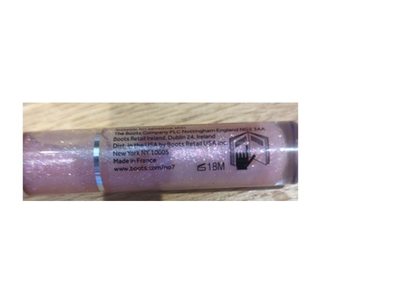 No7 High Shine Lipgloss, Sparkling Rose, 0.27 fl oz/8 mL