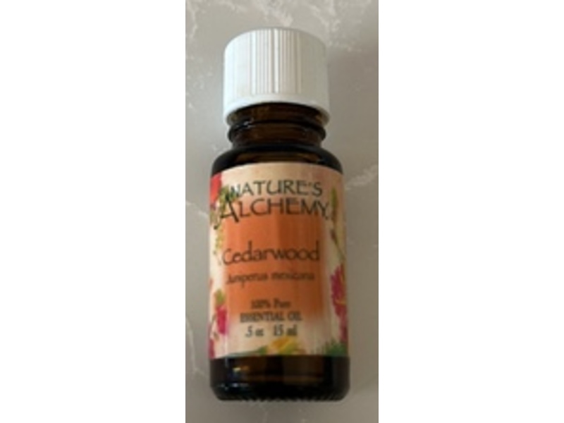 Nature's Alchemy Essential Oil, Cedarwood, 0.5 fl oz/15 mL