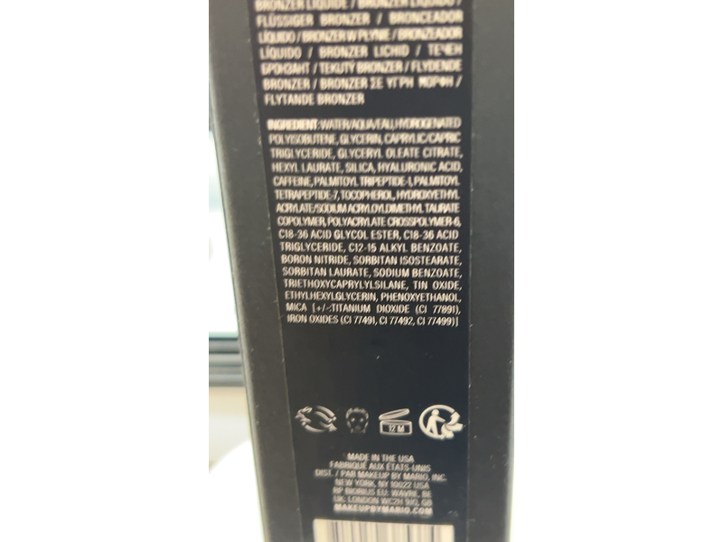 Makeup By Mario SoftSculpt Bronzing & Shaping Serum, Fair, 1.0 fl oz/30 mL