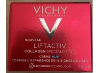 Vichy Laboratoires Liftactiv Collagen Specialist 16 Night Cream, 15 mL - Image 3