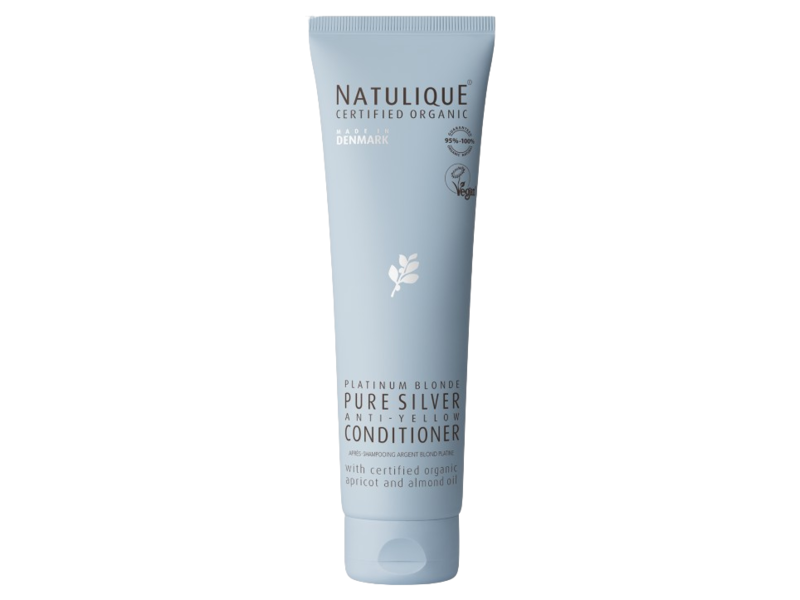 Natulique Anti Yellow Conditioner, Platinum Blonde Pure Silver, 6.8 fl oz/200 mL