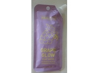 Global Beauty Care Grape Glow Clay Mask, Glycolic Acid & Vitamins A, C & E, 1.18 fl oz/34 mL - thumbnail 1