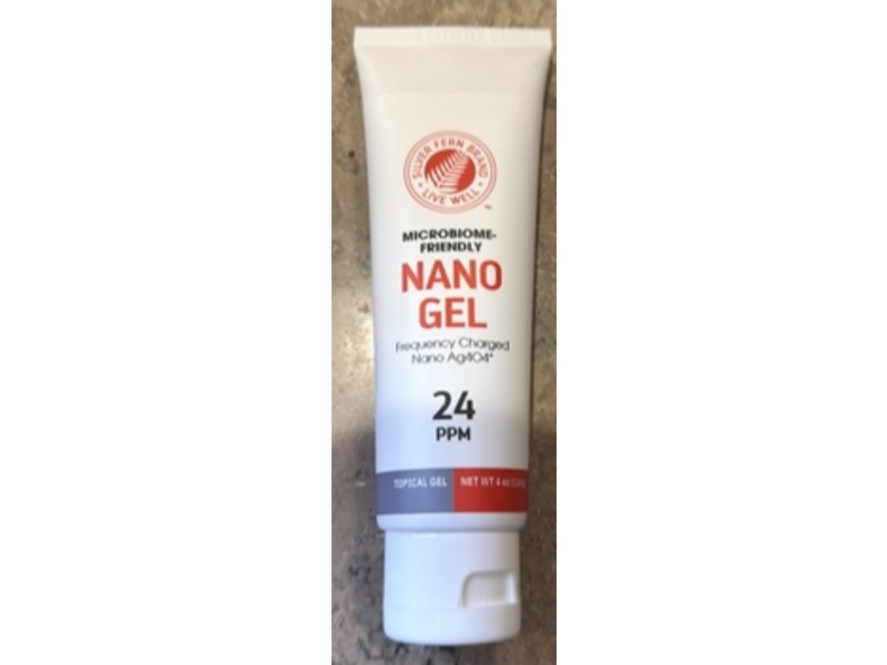 Silver Fern Brand Microbiome-Friendly Nano Gel, 4 oz/114 g