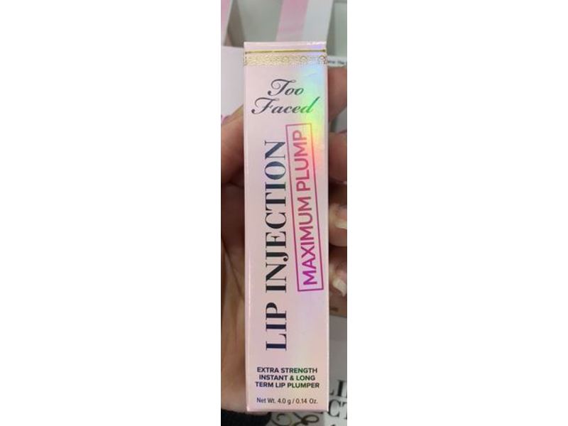 Too Faced Lip Injection Maximum Plump Lip Plumper, 0.14 oz/4 g