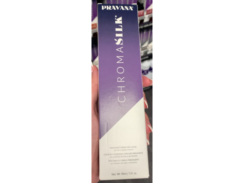 Pravana ChromaSilk Permanent Creme Hair Color, 5.66 Light Intense Red Brown, 3 fl oz/90 mL