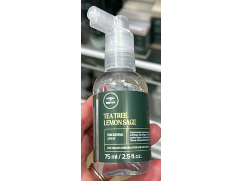 Paul Mitchell Thickening Spray, Tea Tree Lemon Sage, 2.5 fl oz/75 mL