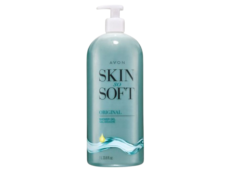 Avon Skin So Soft Shower Gel, Original, 33.8 fl oz/1 L