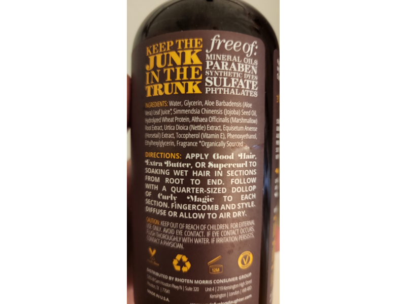 Uncle Funky's Daughter Curl Stimulator, Aloe Vera, Marshmallow & Nettle, 12 fl oz/355 mL