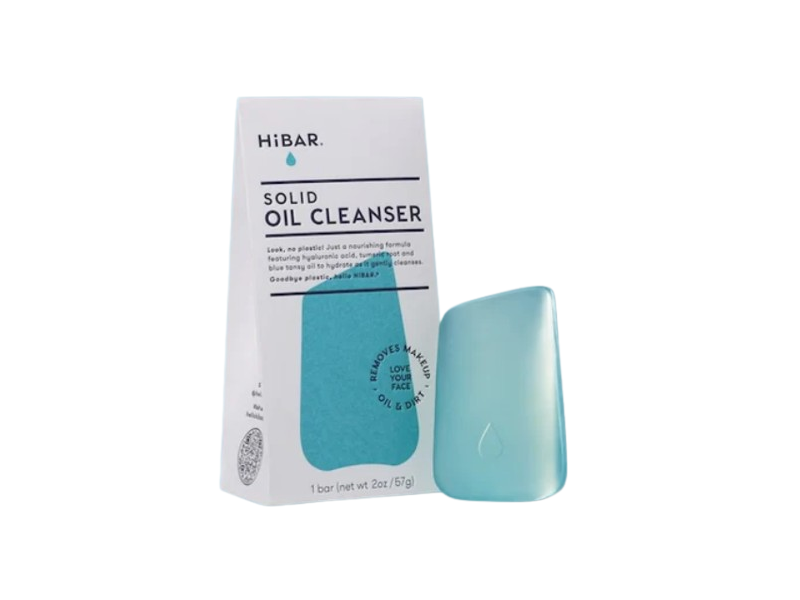 Hibar Solid Oil Cleanser Soap Bar, 2 oz/57 g