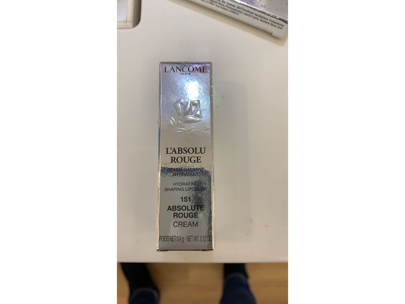 Lancome L'Absolu Rouge Lip Color, 151 Absolute Rouge, 0.12 oz/3.4 g