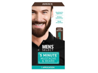 Men's Select 5 Minute Mustache & Beard Hair Color, Dark Brown, 1 Application - Image 2