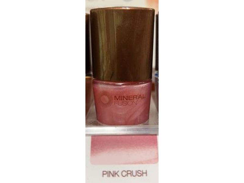 Mineral Fusion Nail Polish, Pink Crush, 0.33 fl oz/10 mL