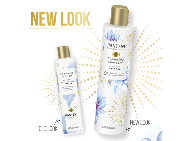 Pantene Nutrient Blends Shampoo, Biotin, 9.6 fl oz/285 mL