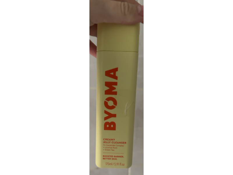 Byoma Creamy Jelly Cleanser, Tri-Ceramide complex + Licorice Root + Green Tea, 5.91 fl oz