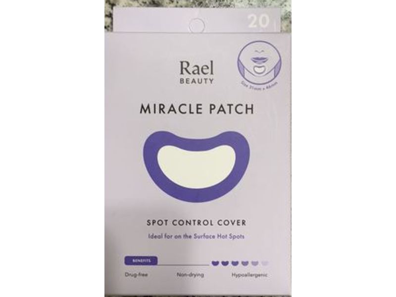 Rael Miracle Patch Spot Control Cover, 20 Count