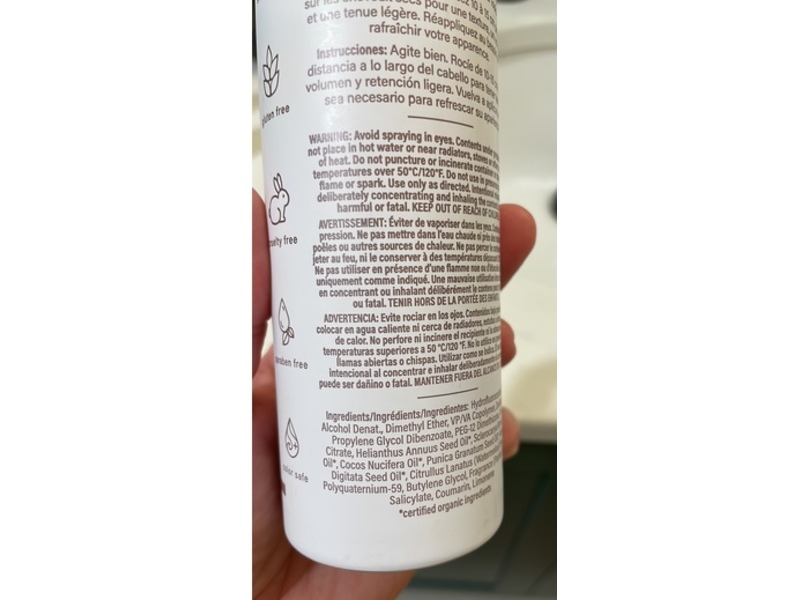 Aluram Dry Texture Spray, 6 oz/170 g