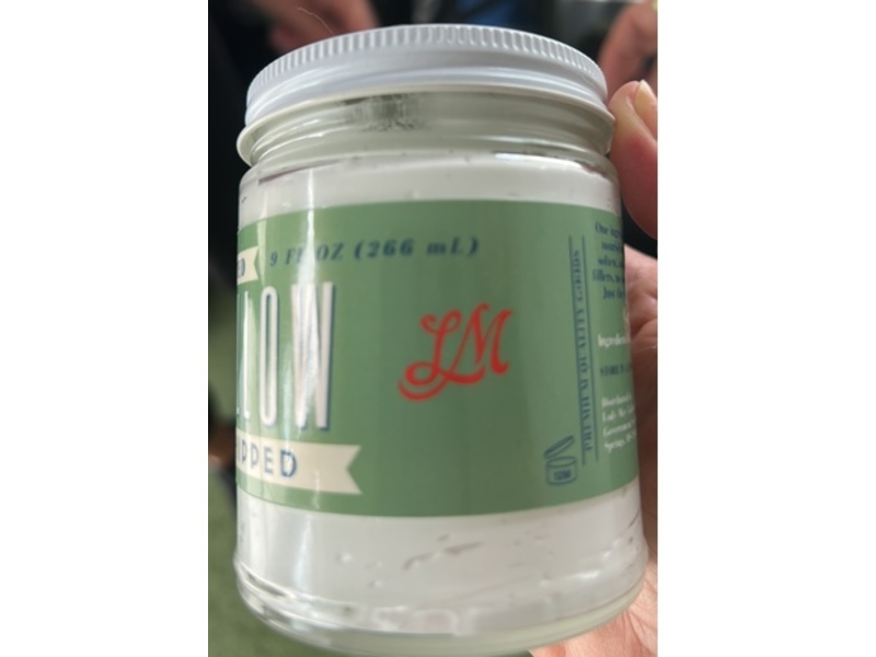 Lady May Tallow Whipped Moisturizer, Unscented, 9 fl oz/266 mL