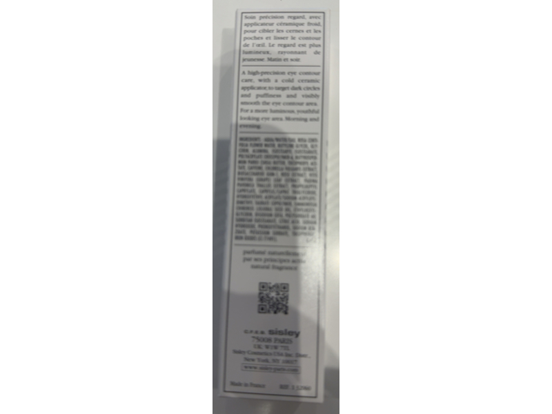 Sisley Paris Eye Contour Fluid, Black Rose, 0.47 fl oz/14 mL