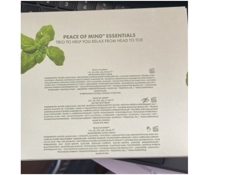 Origins Peace Of Mind Essentials Trio