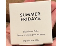 Summer Fridays Blush Butter Balm, Soft Strawberry, 0.08 oz/2.4 g - Image 3