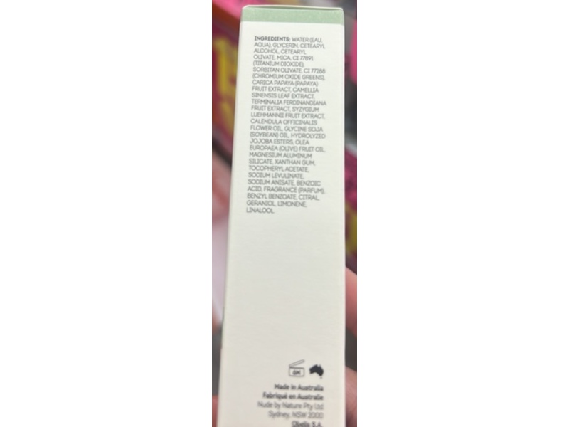 Nude by Nature Perfecting Primer Correct and Even, 1 fl oz/30 mL