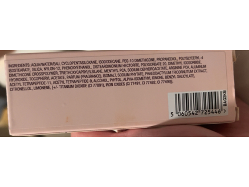 Charlotte Tilbury Airbrush Flawless Foundation, 6 Warm,1.0 fl oz/30 mL