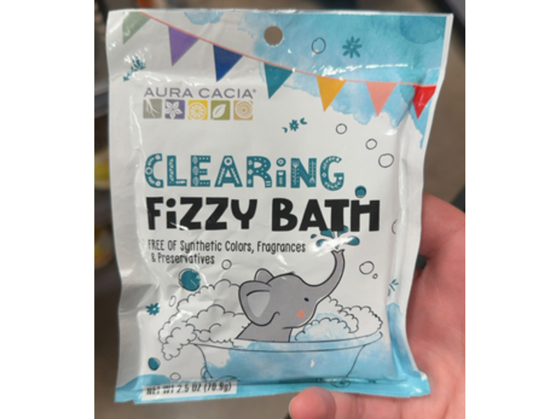 Aura Cacia Clearing Fizzy Bath, 2.5 oz/70.9 g