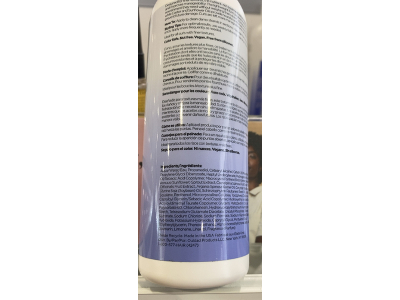 Ouidad Curl Reboot Nourish + Strength Leave-In Mask, 8.5 fl oz/250 mL