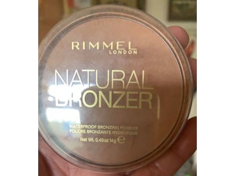 Rimmel London Natural Bronzer, Sun Light 021, 0.49 oz/14 g