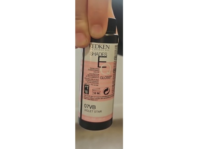 Redken Shades Equalizing Conditioning Color, 07VB Violet Star, 2 fl oz/60 mL
