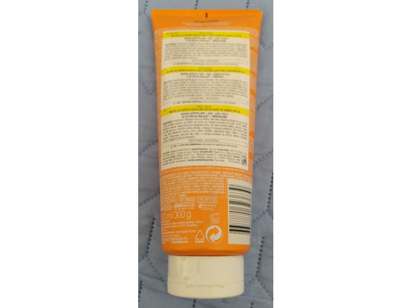 Vichy Laboratories Capital Soleil Gentle Protective Milk, SPF 50, 300 mL