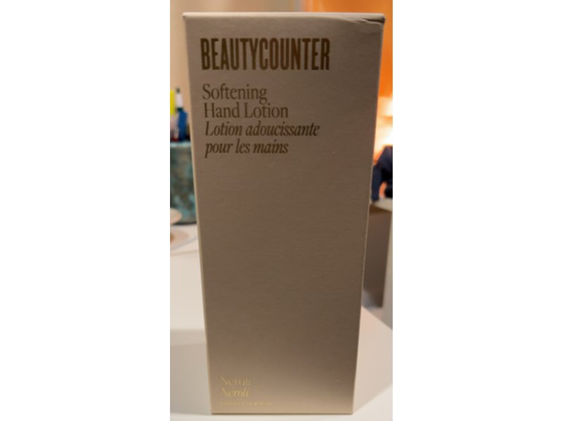 Beautycounter Softening Hand Lotion, Neroli, 14.8 fl oz/440 mL