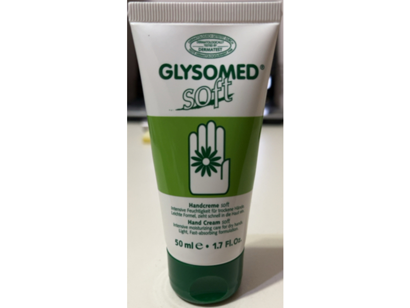 Glysomed Soft Hand Cream, 1.7 fl oz/50 mL