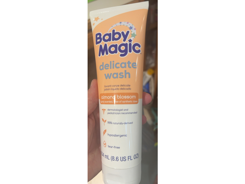 Baby Magic Delucate Wash, Almond Blossom, 8.6 fl oz/254 mL