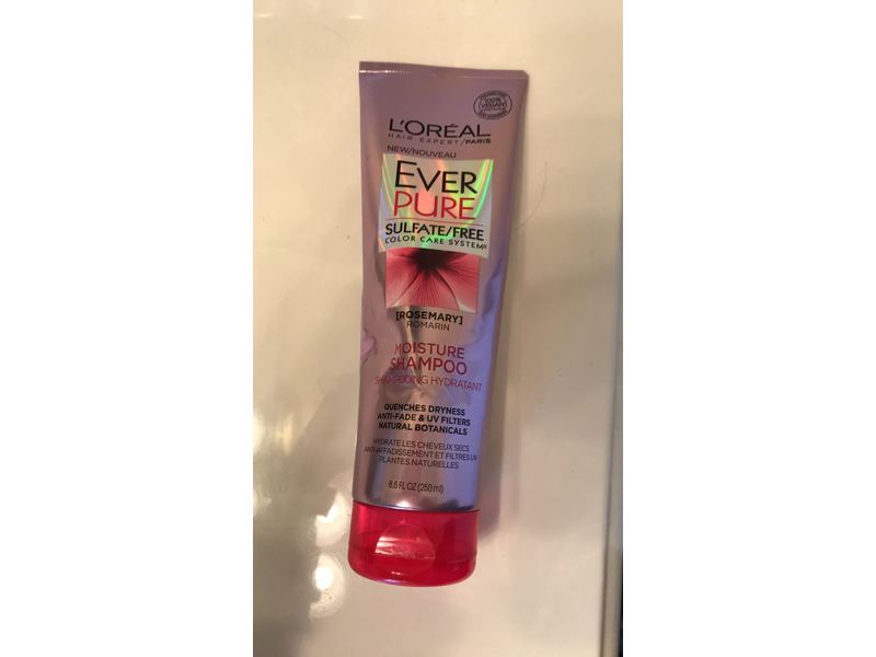 L'Oreal Ever Pure Moisture Shampoo Rosemary, 8.5 Fl Oz