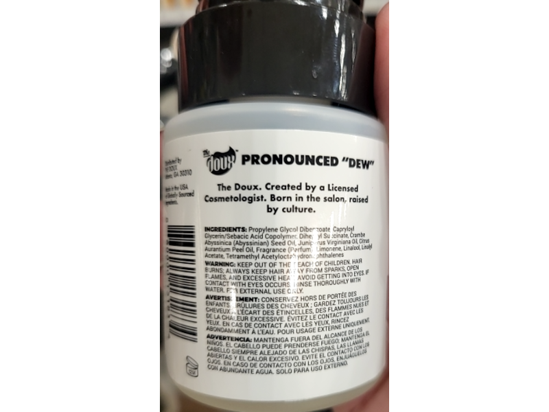 The Doux Block Party Act Right Anti-Humectant Serum, 2 fl oz/59 mL