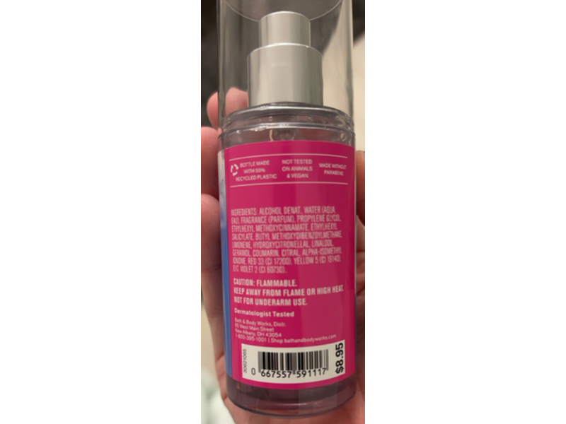 Bath & Body Works Fine Fragrance Mist, Among The Clouds, 2.5 oz/75 mL