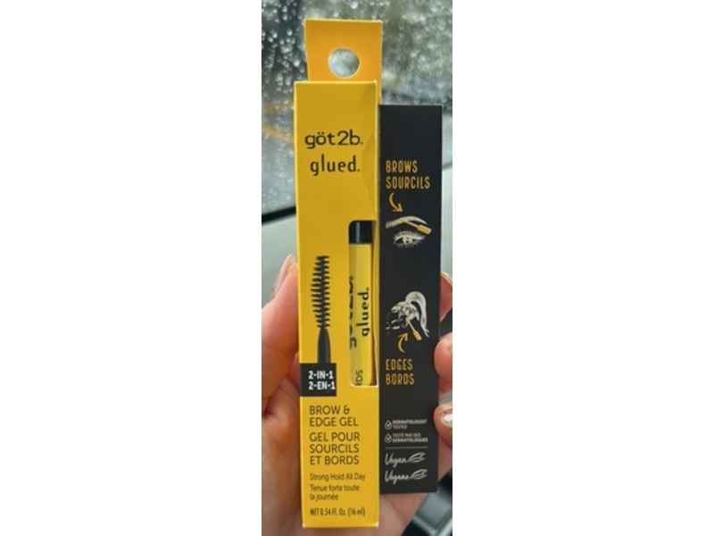 Got2b Glued 2-In-1 Brows & Edges Gel, 0.54 fl oz/16 mL