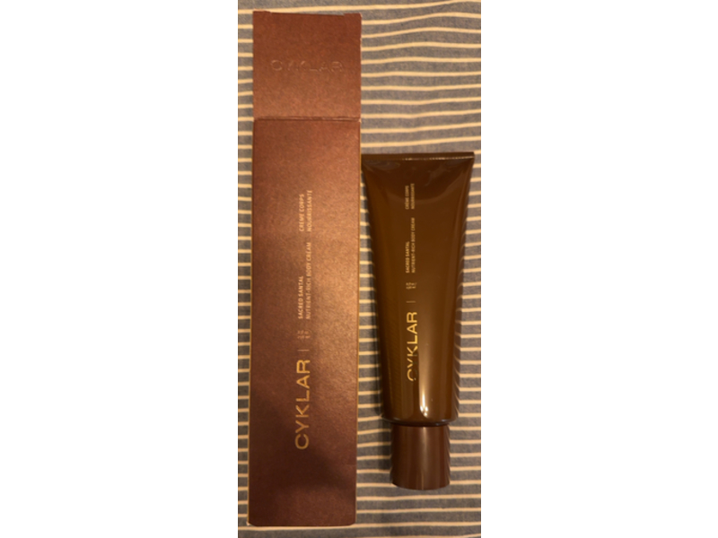 Cyklar Nutrient-Rich Body Cream, Sacred Santal, 8 fl oz/236 mL