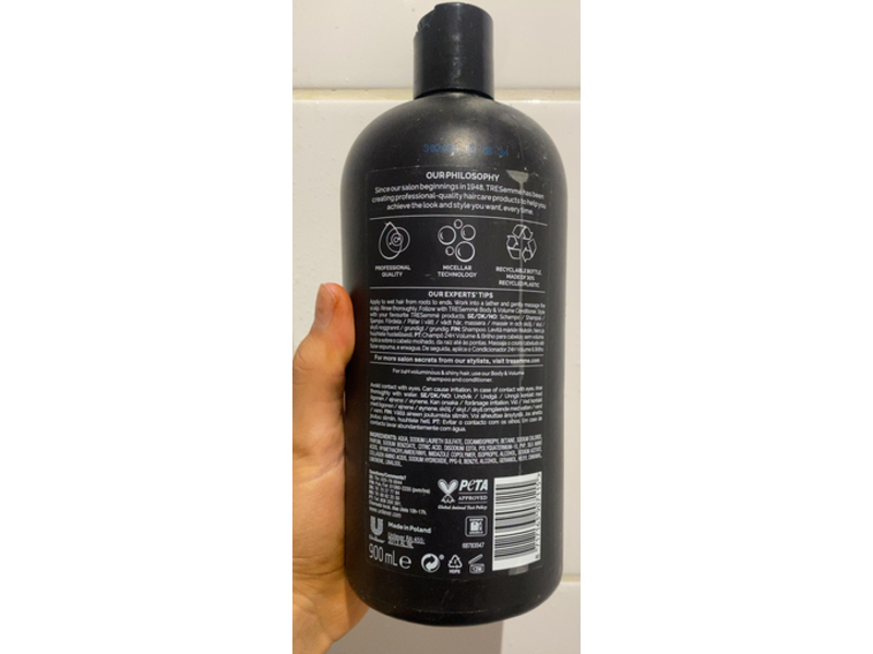 Tresemme Body & Volume Shampoo, 900 mL