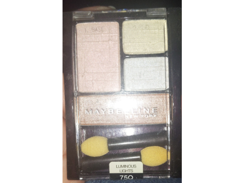 Maybelline New York Eyeshadow Palette, 75Q Luminous Light, 0.17 oz