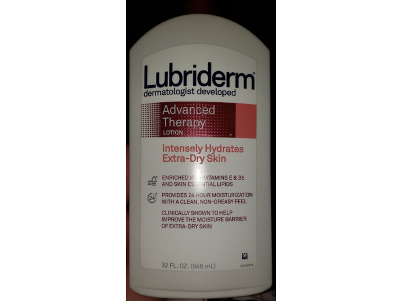 Lubriderm Advanced Therapy Moisturizing Lotion, 32.0 fl oz / 946 mL