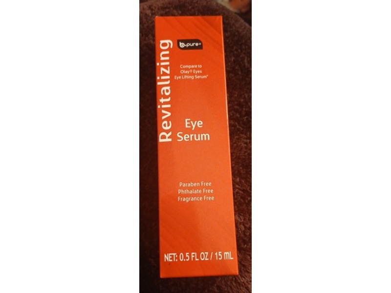 b.Pure Revitalizing Eye Serum, 0.5 fl oz/15 mL