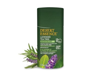 Desert Essence Deodorant, Lavender Tea Tree, 2.25 oz/63 g